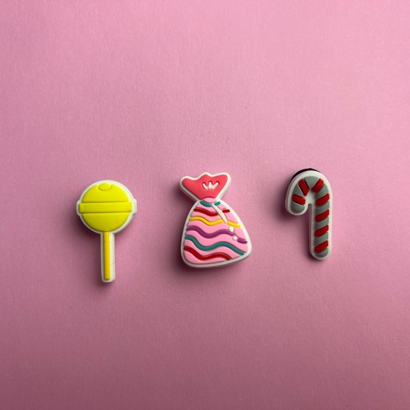 Candy Crocs Shoe Charms Set of 8 - jibbitz Charms - Picture 3 of 7